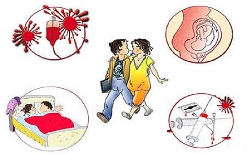 HIV lây qua những đường nào?