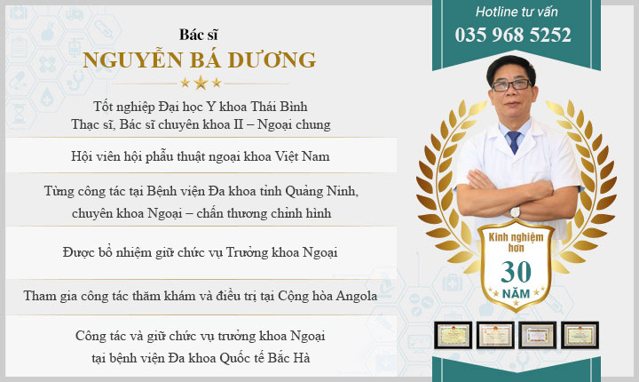 Bác sĩ Nguyễn Bá Dương