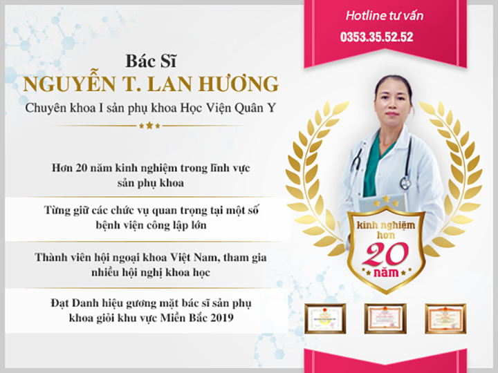 Bác sĩ chuyên khoa I Phụ Sản - Nguyễn Thị Lan Hương
