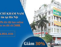 5 Địa chỉ khám nam khoa ở Hà Nội tốt và uy tín nhất