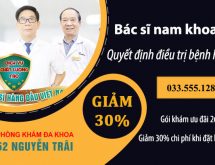 [Top 3] Bác sỹ nam khoa giỏi tại Hà Nội nam giới cần phải biết