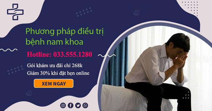 Bị bệnh nam khoa - Đâu là phương pháp điều trị hiệu quả?