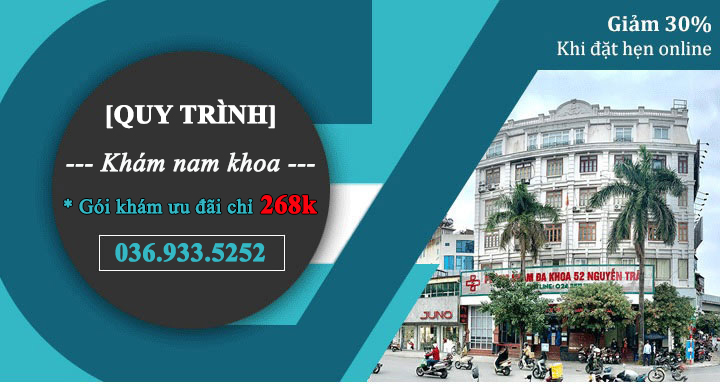 Quy trình khám nam khoa gồm những gì?