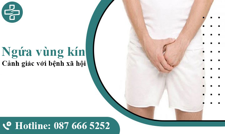 Ngứa vùng kín nam – cảnh giác với bệnh xã hội